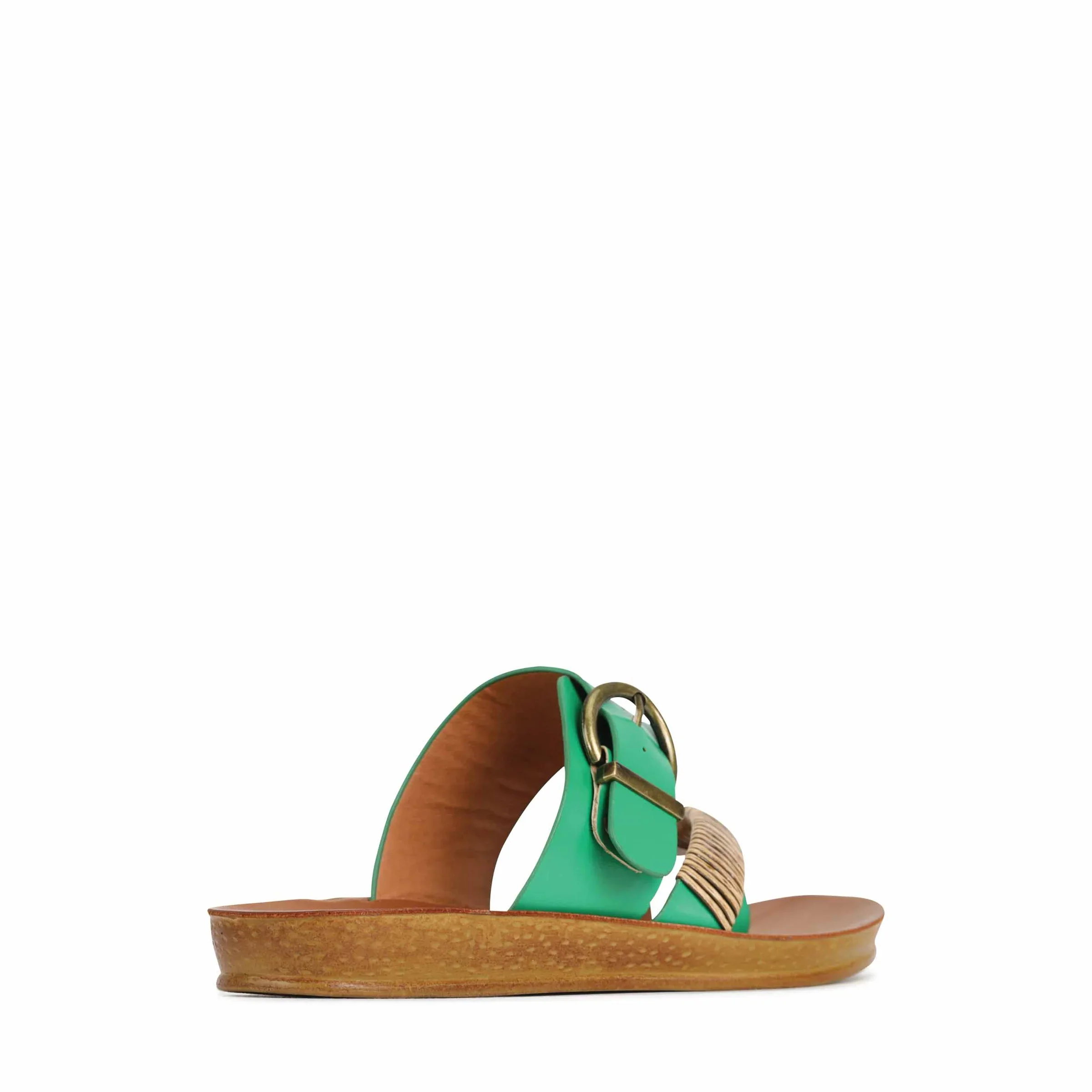 Bria Slip-on Sandals - Emerald - Image 6