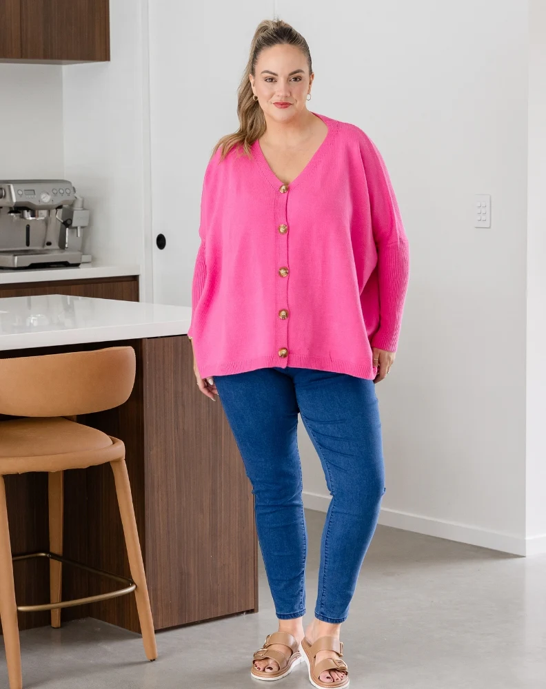 Chelsea Knit - Pink - Image 3