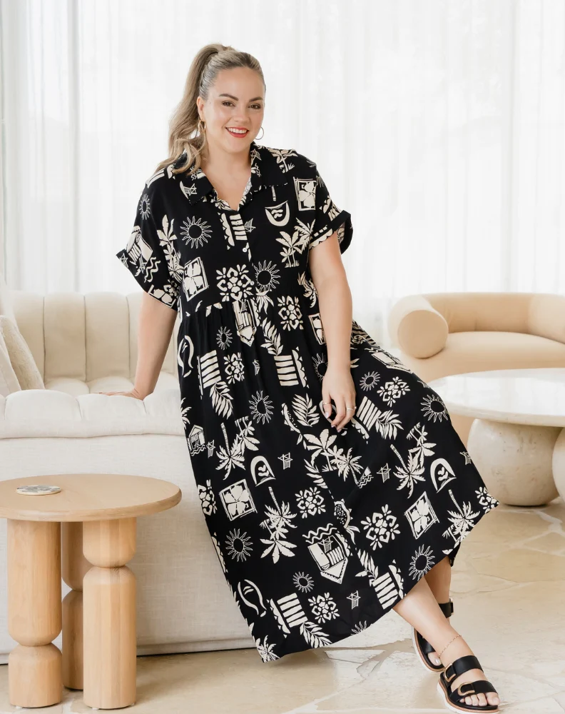 Elsie Dress - Margarita Print - Image 4