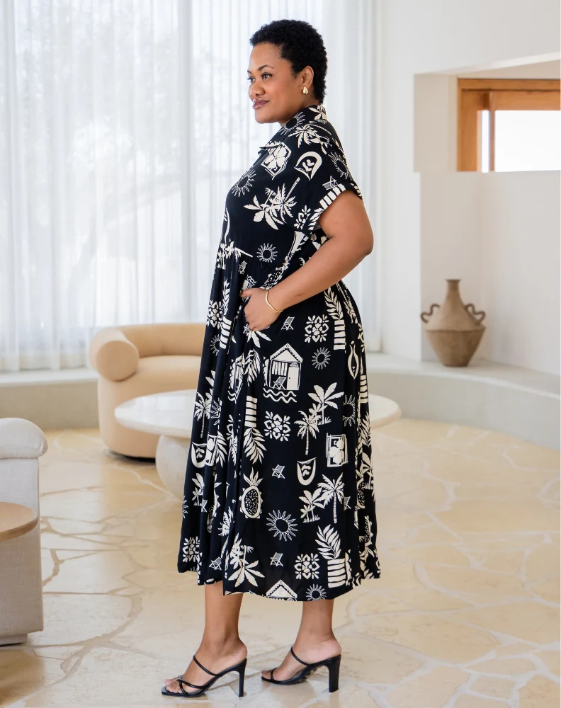 Elsie Dress - Margarita Print - Image 5