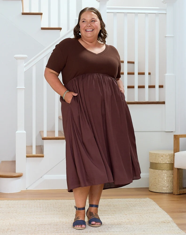 Ricki Dress - Chocolate - Image 10