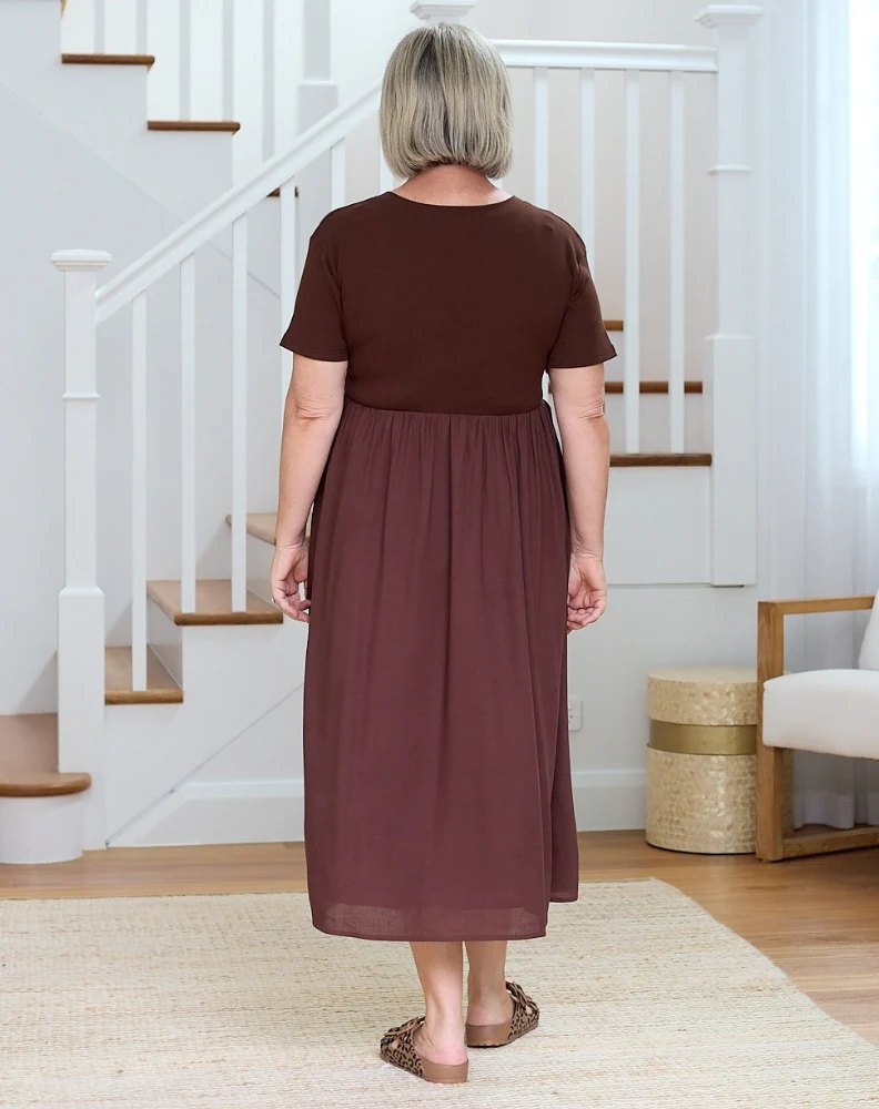 Ricki Dress - Chocolate - Image 11