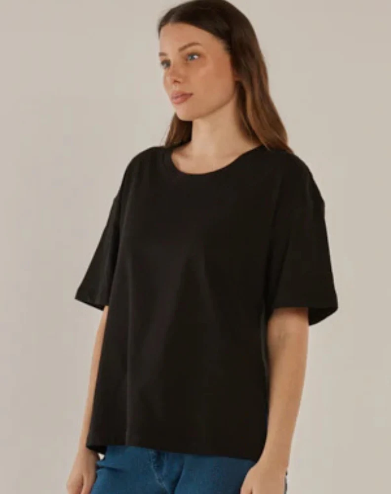 Riley Tee - Black - Image 2