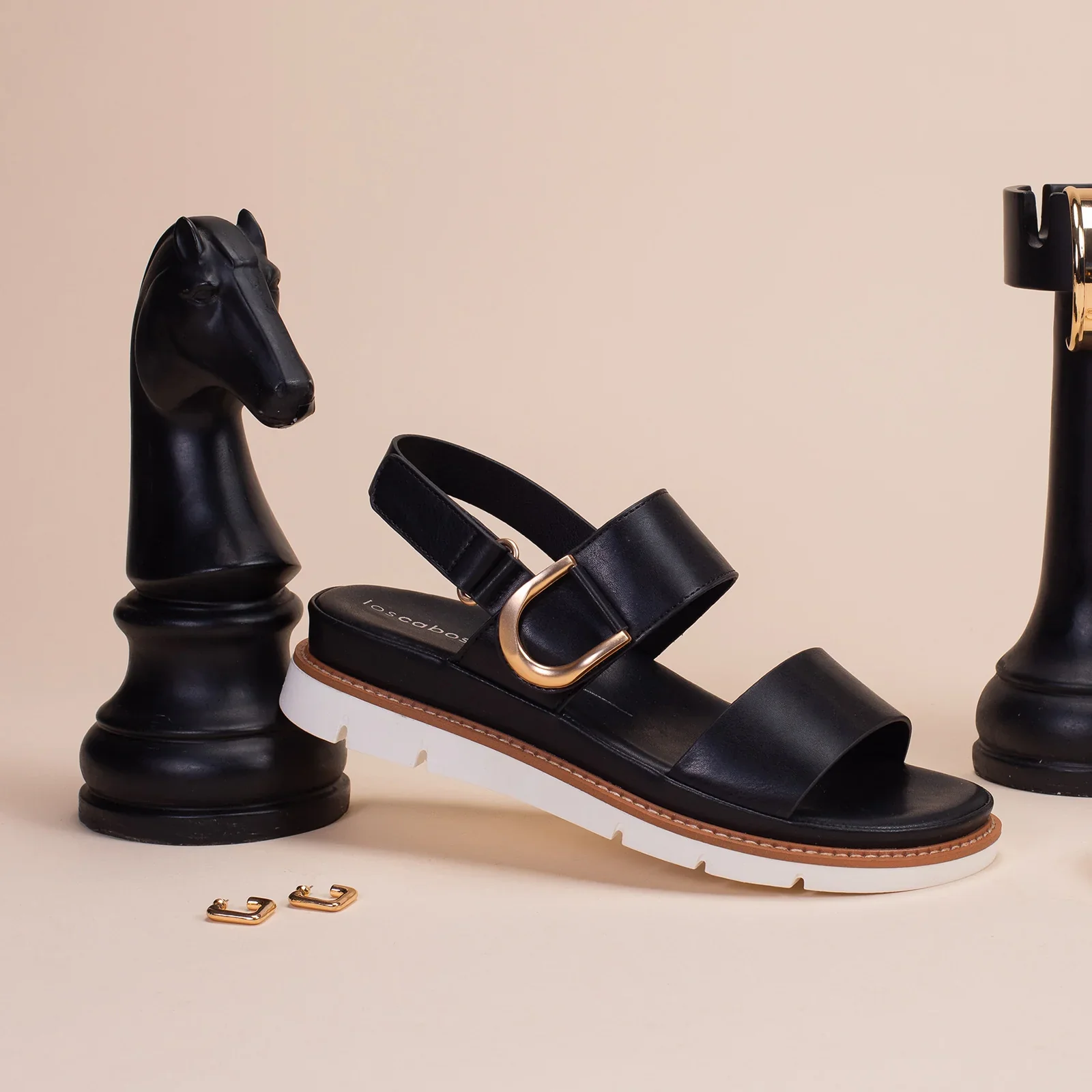 Sana Sandal - Black - Image 4